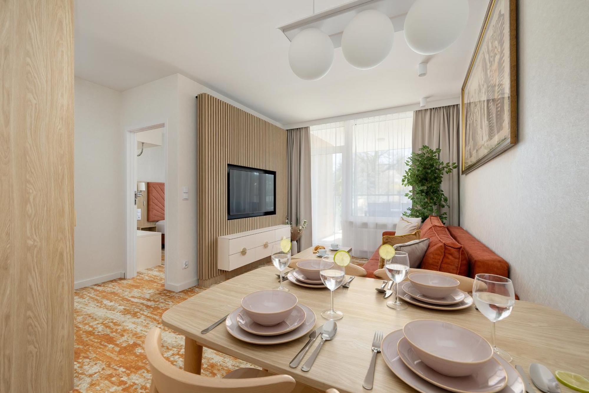 Sun & Beach Apartments Bel Mare With Parking By Noclegi Renters Miedzyzdroje Dış mekan fotoğraf